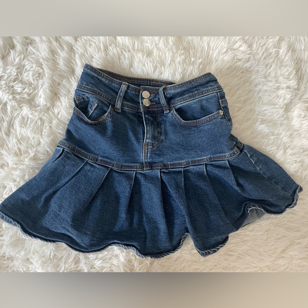 Wild Fable high waisted flare Jean Skirt